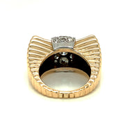 Diamond & Gold Vintage Ring- "Modern Love"