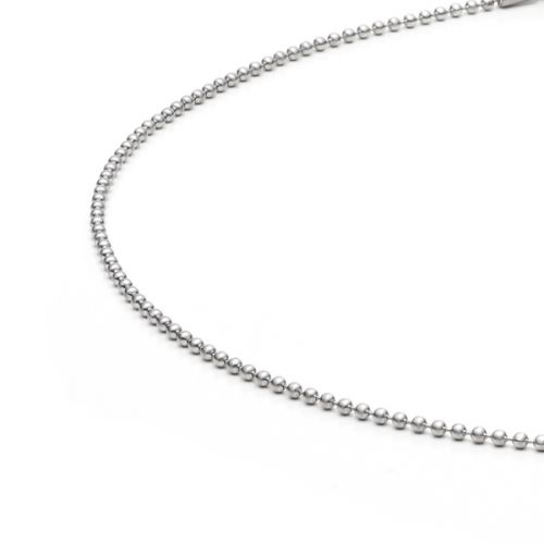 Basic Ball Chain Stainless Steel Necklace