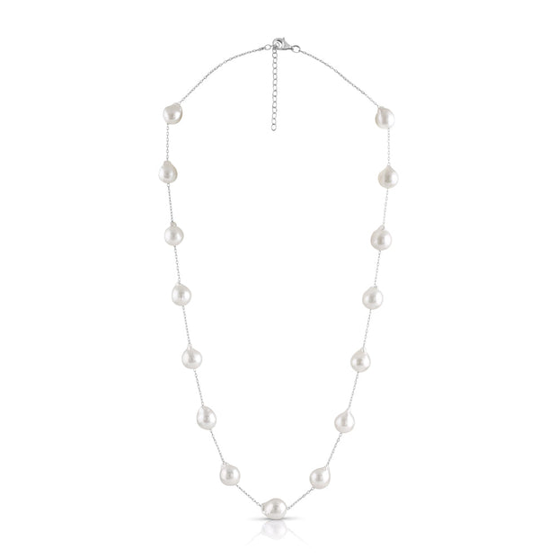 Akoya Pearl Necklace - "Light on the Water"