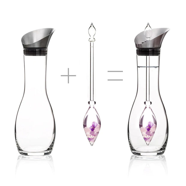 Gem-Water Decanter and Vial System