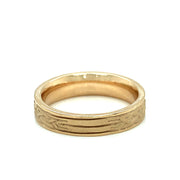 Yellow Gold Ring - "Celtic Arches"