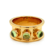 Gold Vermeil and Peridot Ring