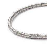 17" Multi Spiral Stainless Steel Necklace