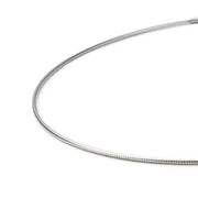 Basic Omega Stainless Steel Necklace