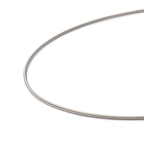 1.5mm Spiral Cable Stainless Steel Necklace