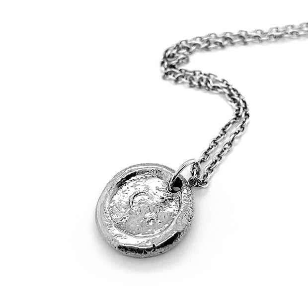 Starry Night Sterling Silver Charm Necklace