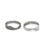Handcrafted Sterling Silver Interlocking Ring - "The Bridgers"