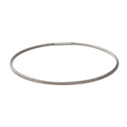 3mm Stiff Rope Stainless Steel Necklace